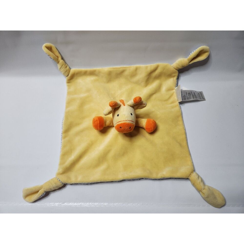 Elegant Baby Giraffe Lovey Security Blanket
